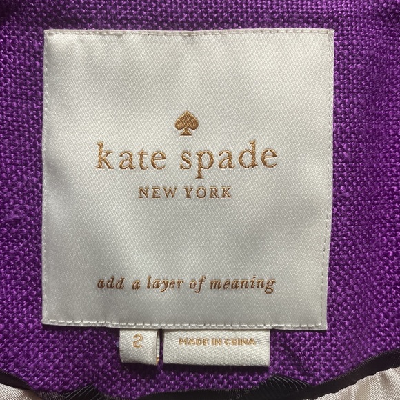 Kate Spade Cropped Jacket - Picture 7 of 9
